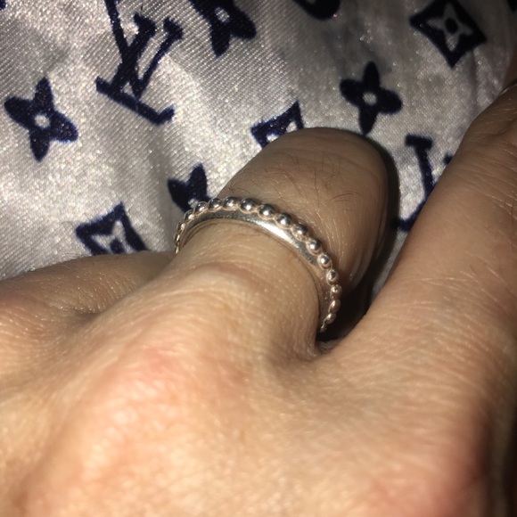 925 Sterling handmade ring sz 6-6.5 - Picture 3 of 4